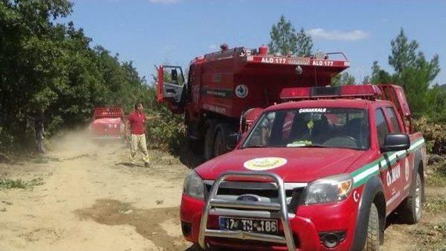 Kazdağları'nda Korkutan Yangın