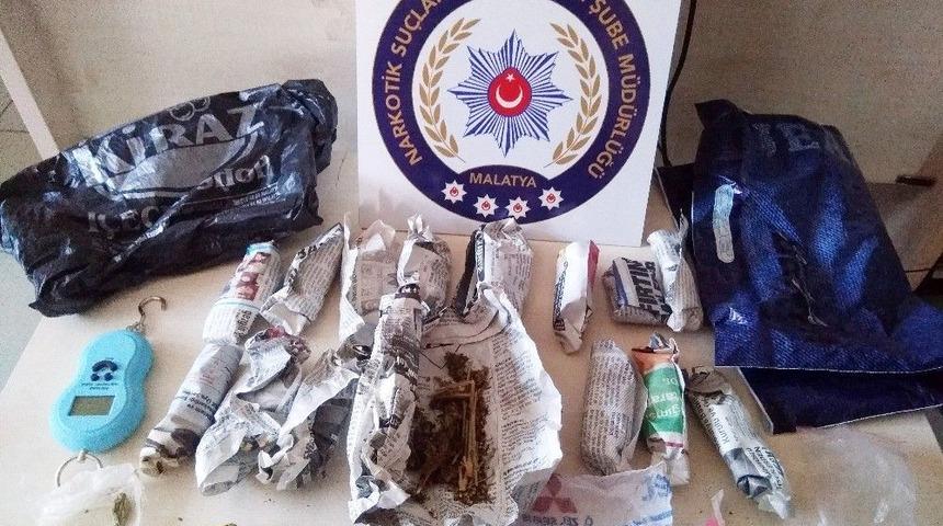 Malatya&rsquo;daki Uyuşturucu Operasyonunda 1 Tutuklama