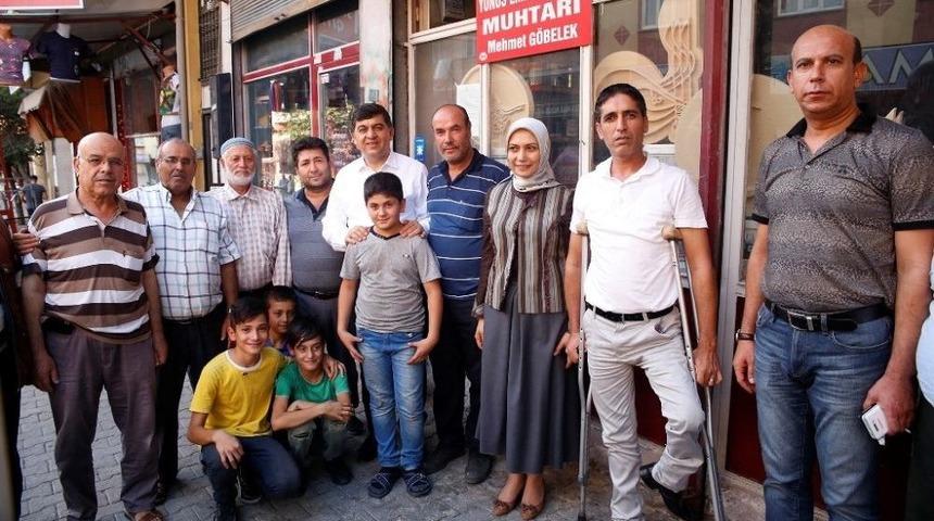 Milletvekili &Ccedil;elik İle Belediye Başkanı Fadıloğlu Muhtarların Sorunları Dinledi