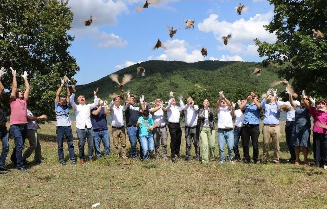 İzmit&rsquo;te 2 Bin S&uuml;l&uuml;n Doğaya Salındı