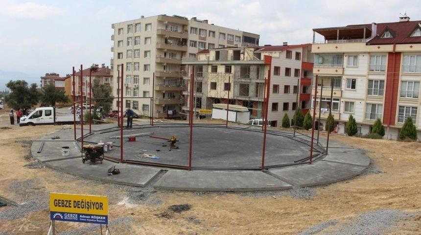 Gebze&rsquo;de Parklara Yenileri Ekleniyor