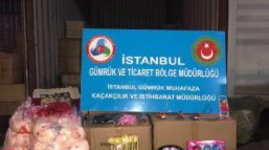 Ambarlı Limanı'nda Kaçak Oyuncak Operasyonu
