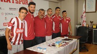 Tokatspor 14 Futbolcu İle Sözleşme İmzaladı