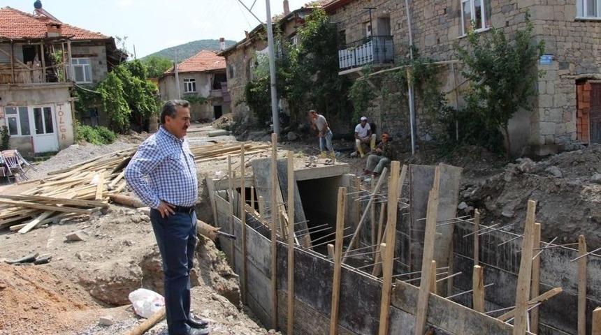 Başkan Tutal, Taşkın Koruma &Ccedil;alışmalarını İnceledi