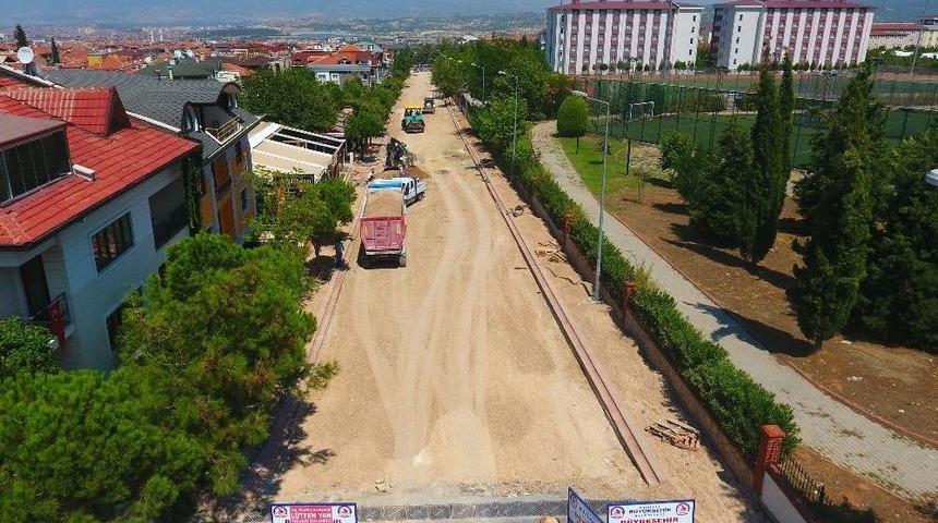 B&uuml;y&uuml;kşehir&rsquo;de &Uuml;st Yapı &Ccedil;alışmaları Devam Ediyor