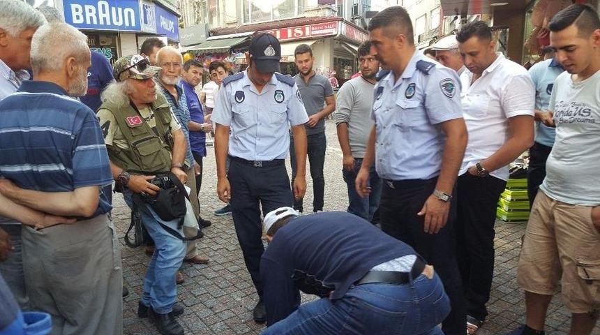 Uyuşturucuyu R&ouml;gardan Attı Ama Polisten Kurtulamadı