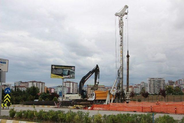 Omü’ye Tren 400 Metrelik Viyadükle Çıkacak