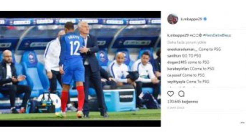 Beşiktaşlı Taraftarlardan Mbappe&rsquo;ye G&ouml;nderme