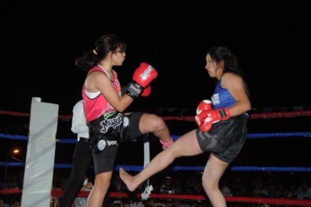 Hakkari'de Muay Thai Gösterisi