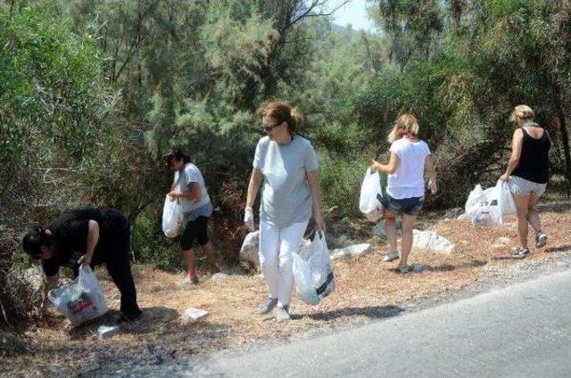 Göltürkbükü'nün Gönüllü Temizlik Timi