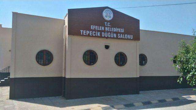 Tepecik Mahallesi Düğün Salonu Bakım Onarıma Alındı