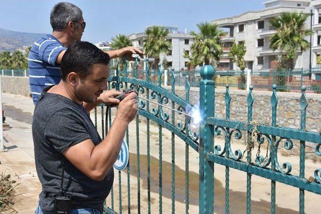 Nazilli’de Dereköy Çayı Yatağı Temizlendi