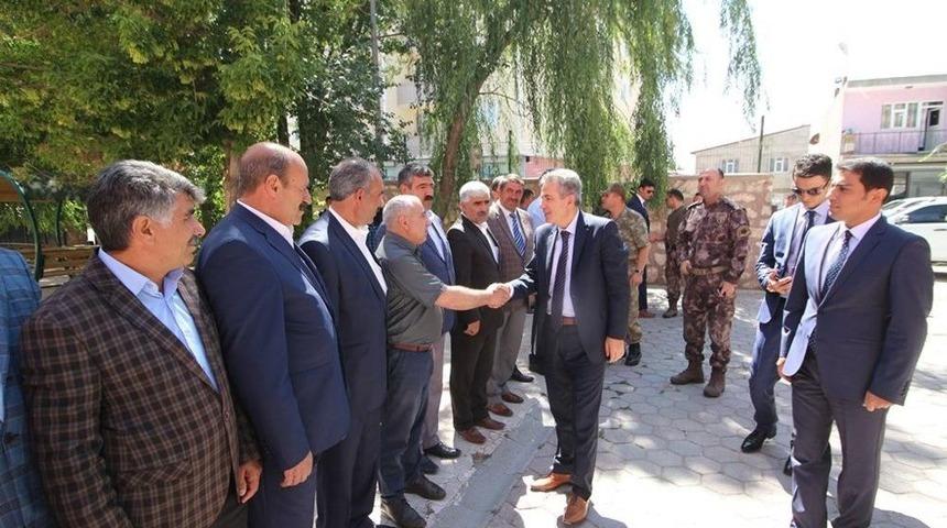 Vali Elban, Diyadin&rsquo;de İncelemelerde Bulundu