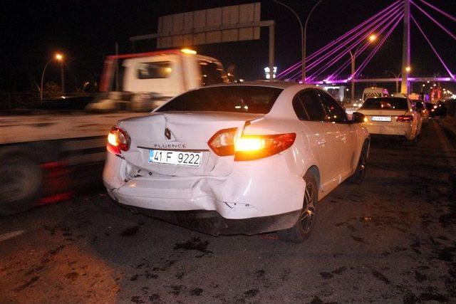 İzmit’te Zincirleme Kaza: 3 Yaralı