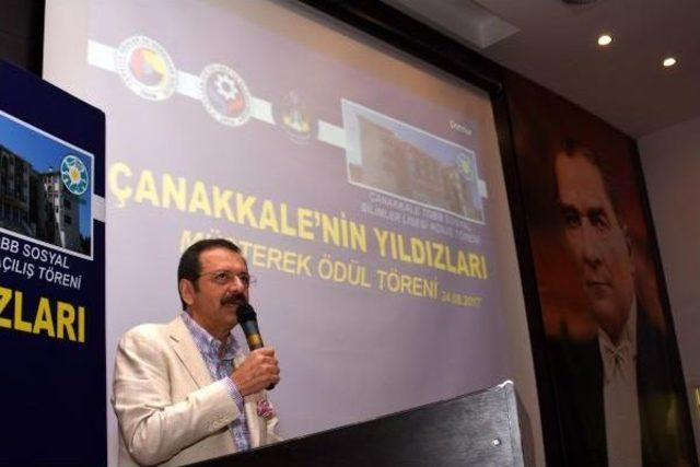 Tobb Başkanı Hisarcıklıoğlu Çanakkale'de