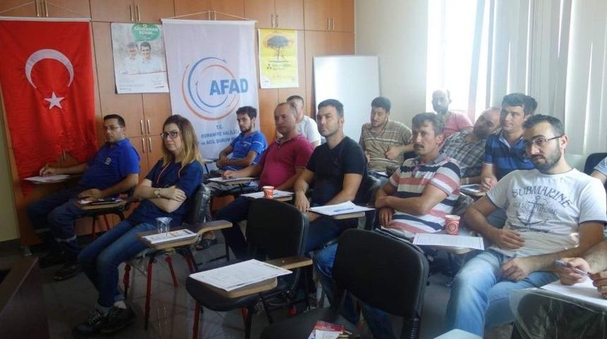 Osmaniye&rsquo;de &ldquo;afete Hazır T&uuml;rkiye&rdquo; Projesi Eğitim &Ccedil;alışmaları