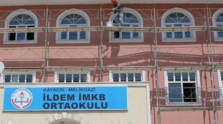 Melikgazi’den Okullara Hizmet