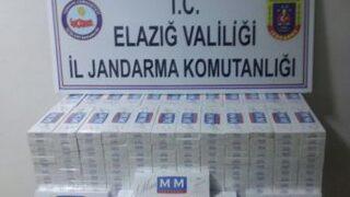 Elazığ’da 4 Bin 170 Adet Kaçak Sigara Ele Geçirildi