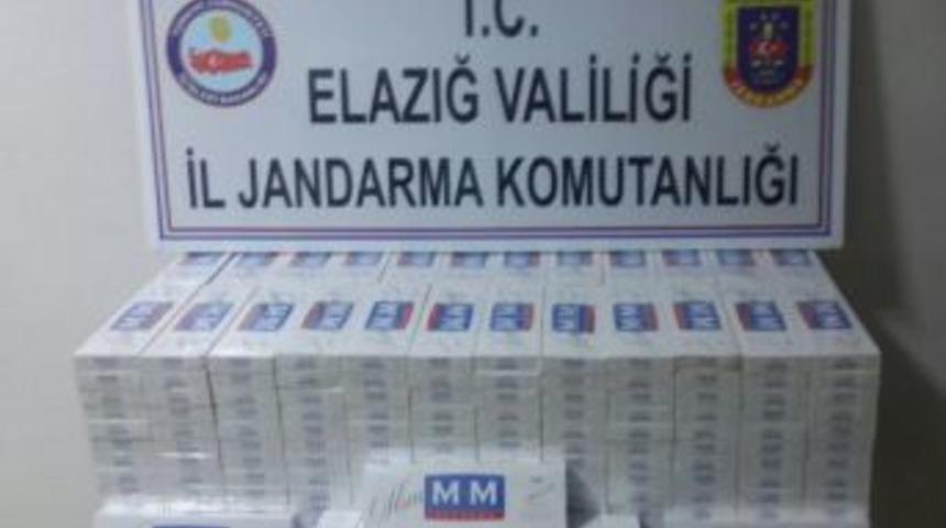 Elazığ’da 4 Bin 170 Adet Kaçak Sigara Ele Geçirildi