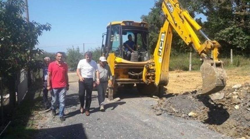 Doğancılar&rsquo;da Doğalgaz Kazısı Başladı