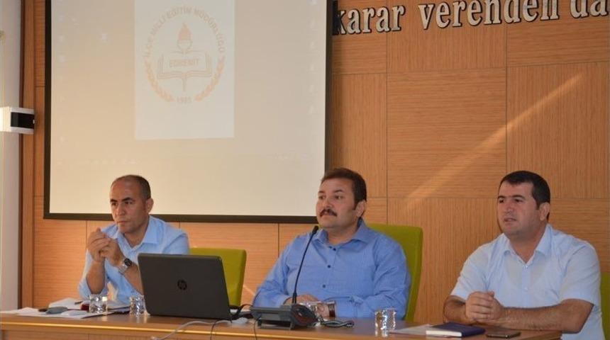 Sene Başı M&uuml;d&uuml;rler Toplantısı Yapıldı