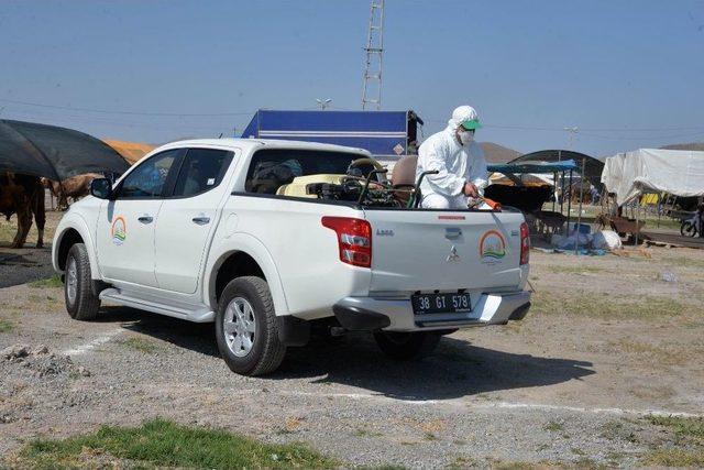 Tarım İl Müdürlüğü Hayvan Pazarında Denetim Yaptı