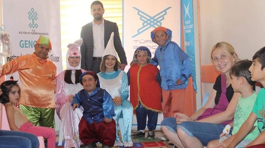 Hastaneler Masal Bah&ccedil;esi Olmaya Devam Ediyor