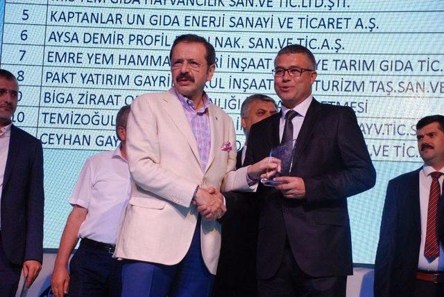 Hisarcıklıoğlu, Biga Tso’nun Yeni Hizmet Binasının Açılışına Katıldı.