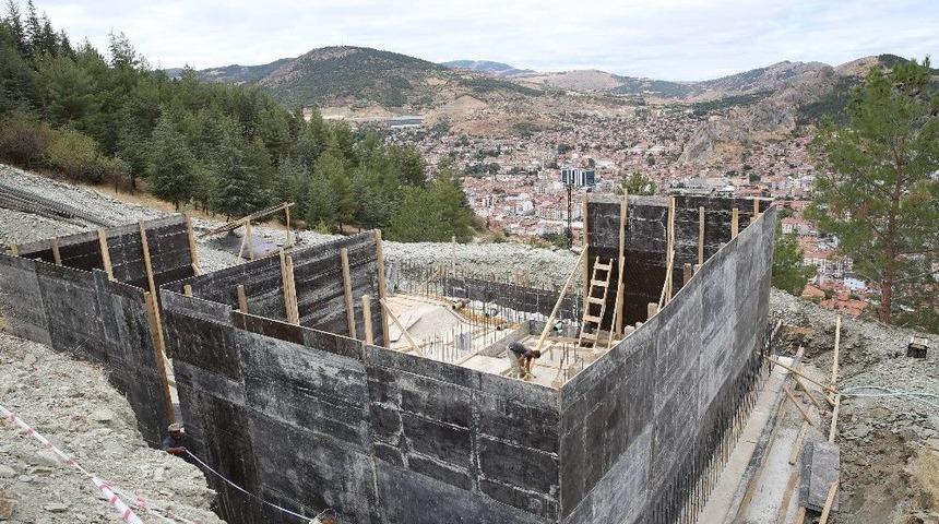 Tokat&rsquo;a 300 Tonluk Yeni Su Deposu