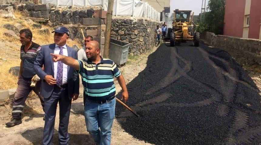 Dumlu Asfaltlanıyor