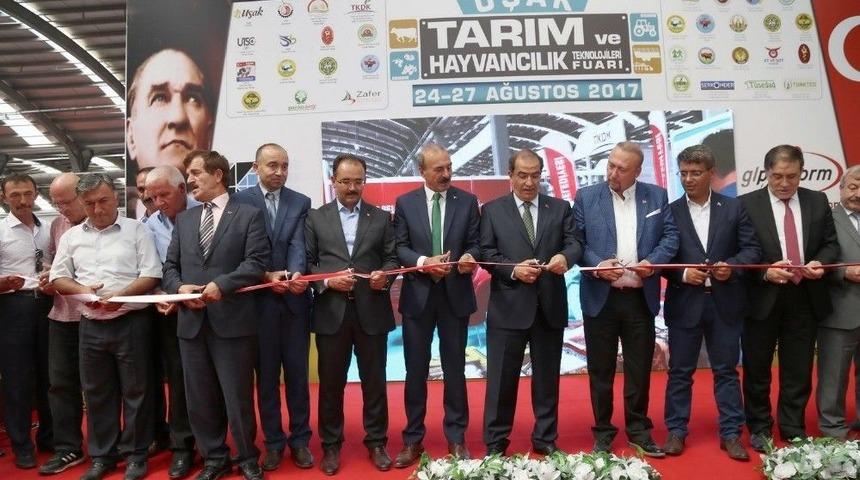 Uşak&rsquo;ta Tarım Ve Hayvancılık Teknolojileri Fuarı Kapılarını A&ccedil;tı
