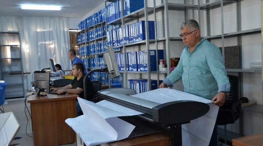 Yunusemre&rsquo;de Milyonlarca Evrak Dijital Ortama Aktarılıyor