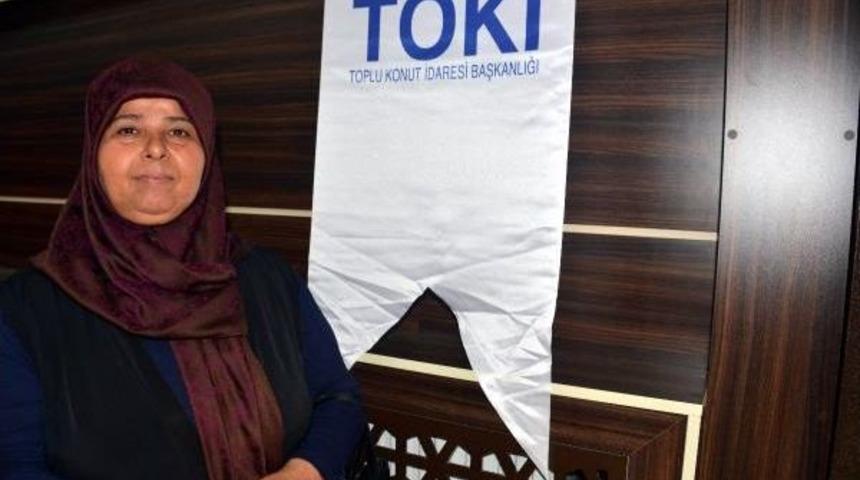 T&uuml;rkoğlu'nda Toki Konutlarının Emekli Sahipleri Kurayla Belirlendi