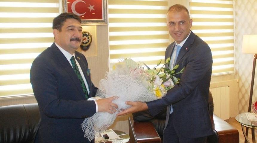 Rize&rsquo;ye Atanan Yeni Emniyet M&uuml;d&uuml;r&uuml; Altuğ G&ouml;reve Başladı