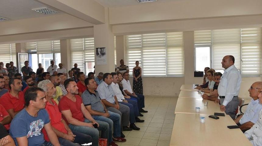 Başkan Arslan, Personelleriyle Bayramlaştı