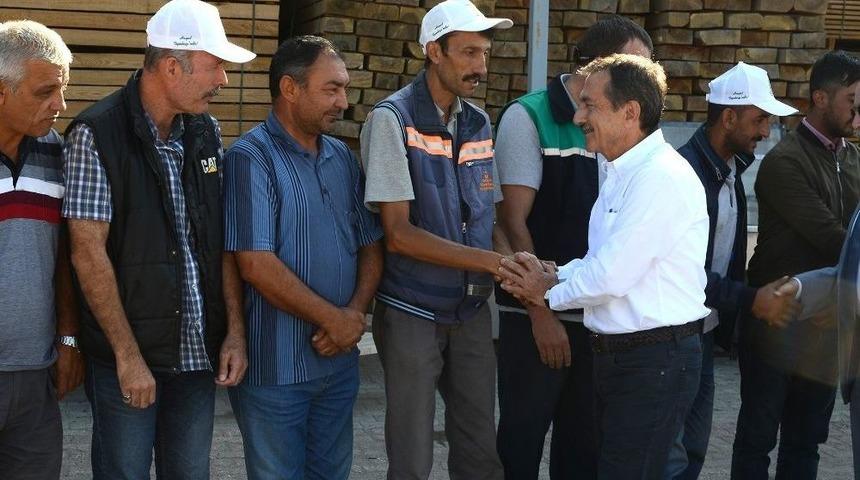 Tepebaşı Personelleri Bayramlaştı