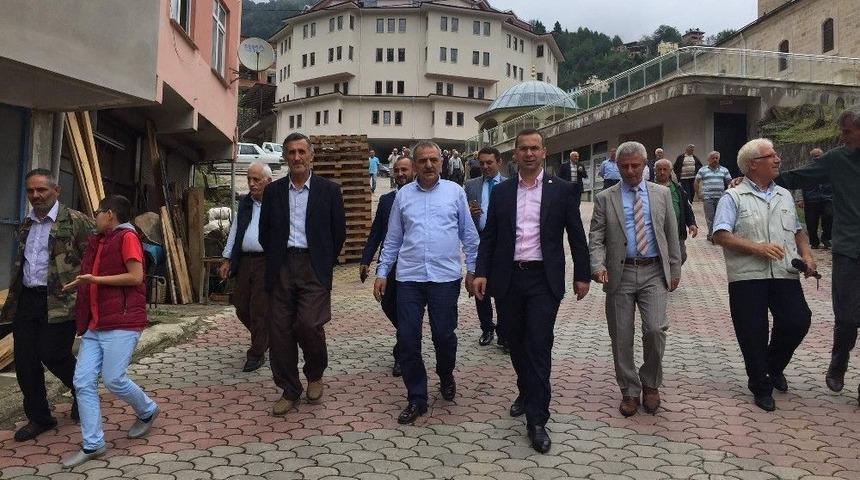 Ak Parti Trabzon Milletvekili Salih Cora İl&ccedil;e Ziyaretlerine Devam Ediyor