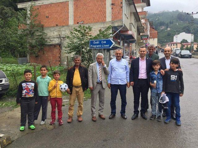 Ak Parti Trabzon Milletvekili Salih Cora İlçe Ziyaretlerine Devam Ediyor