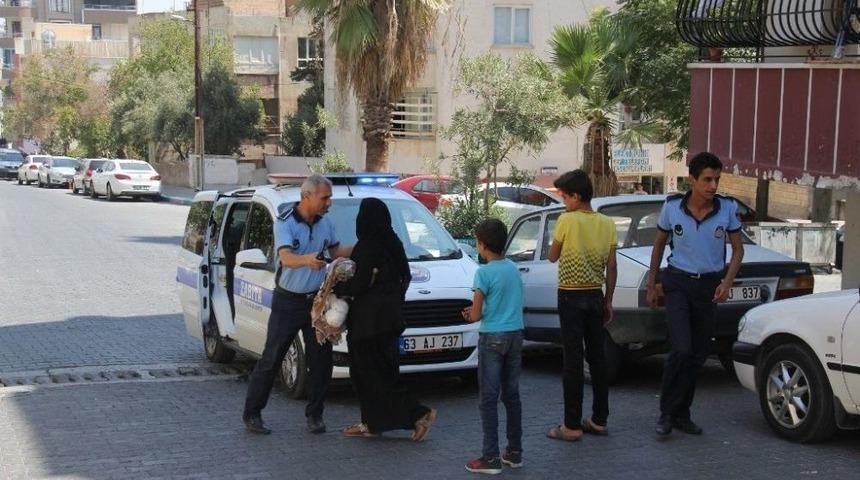Zabıta Bayram &Ouml;ncesi Dilencileri Topladı