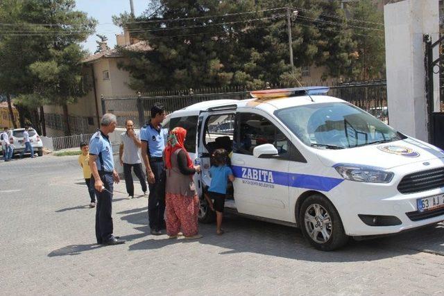 Zabıta Bayram Öncesi Dilencileri Topladı