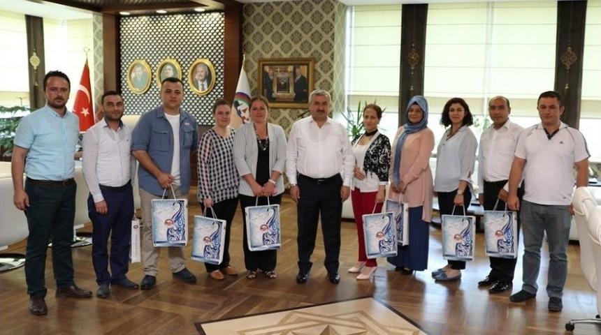 K&ouml;rfez Belediyesi Bayramlaştı