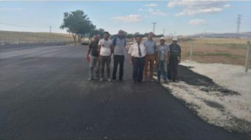 Organize Sanayi B&ouml;lgesi Asfalt &Ccedil;alışması Tamamlandı