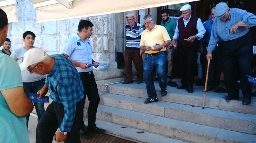 Zabıtadan Dilencilere Karşı Uyarı