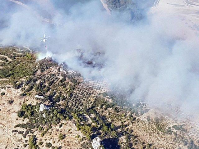 Antalya’da Orman Yangını Devam Ediyor