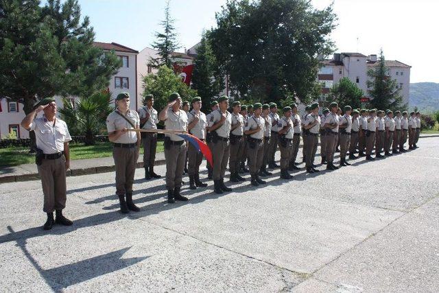 Bartın’da 368’inci Kısa Dönem Erler Yemin Etti