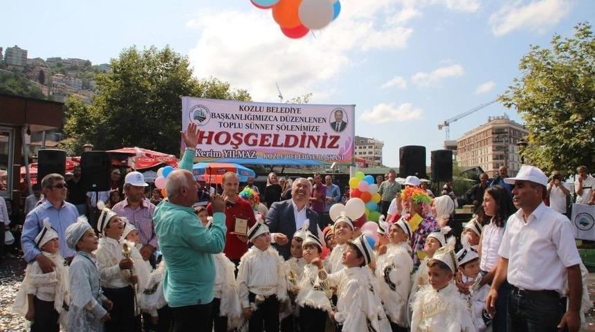 Kozlu Belediyesi&rsquo;nden 41 &Ccedil;ocuğa S&uuml;nnet Eğlencesi