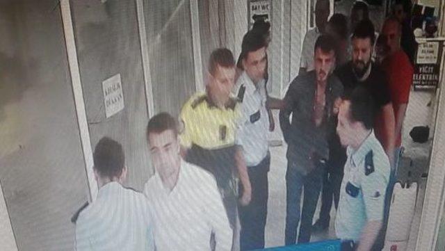 Polisin Yakalama Anı Güvenlik Kamerasında