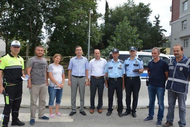 Kaymakam Güner’den Sürücülere Çikolatalı Uyarı