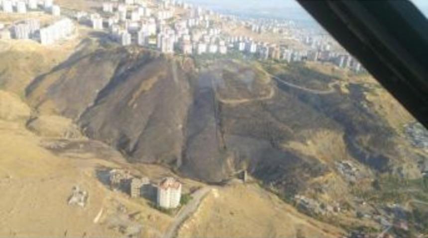 İzmir'de Makilik Yangını