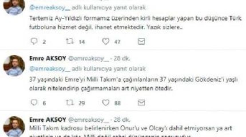 Trabzonspor Y&ouml;netim Kurulu &Uuml;yesi Aksoy'dan Milli Takım Tepkisi